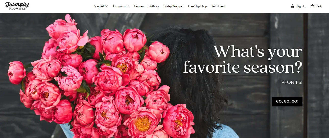 6. Farmgirl Flowers